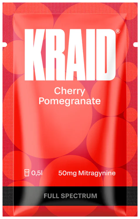 KRAID Cherry Pomegranate Sachet, Full Spectrum