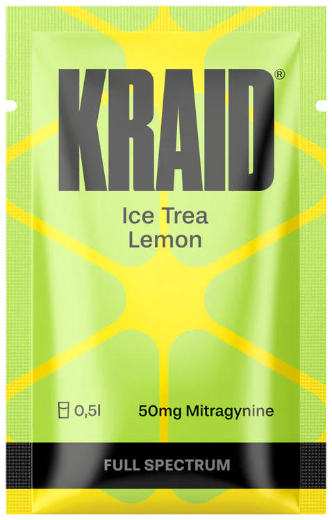 KRAID Ice Trea Lemon Sachet, Full Spectrum